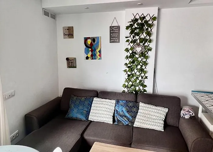 דירה En Primera Linea De Playa Y Vistas Al Mar Y Piscina