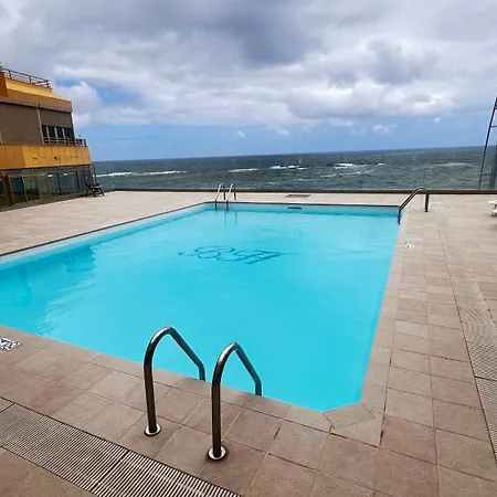 En Primera Linea De Playa Y Vistas Al Mar Y Piscina Las Palmas de Gran Canaria